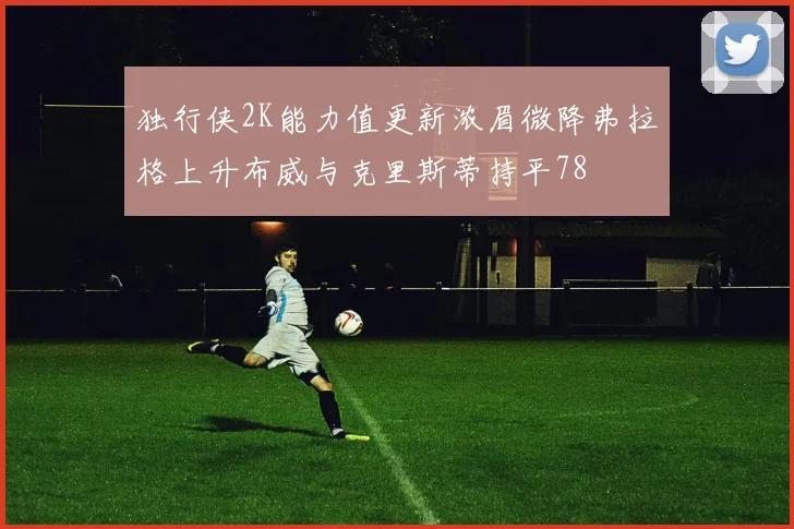 独行侠2K能力值更新浓眉微降弗拉格上升布威与克里斯蒂持平78